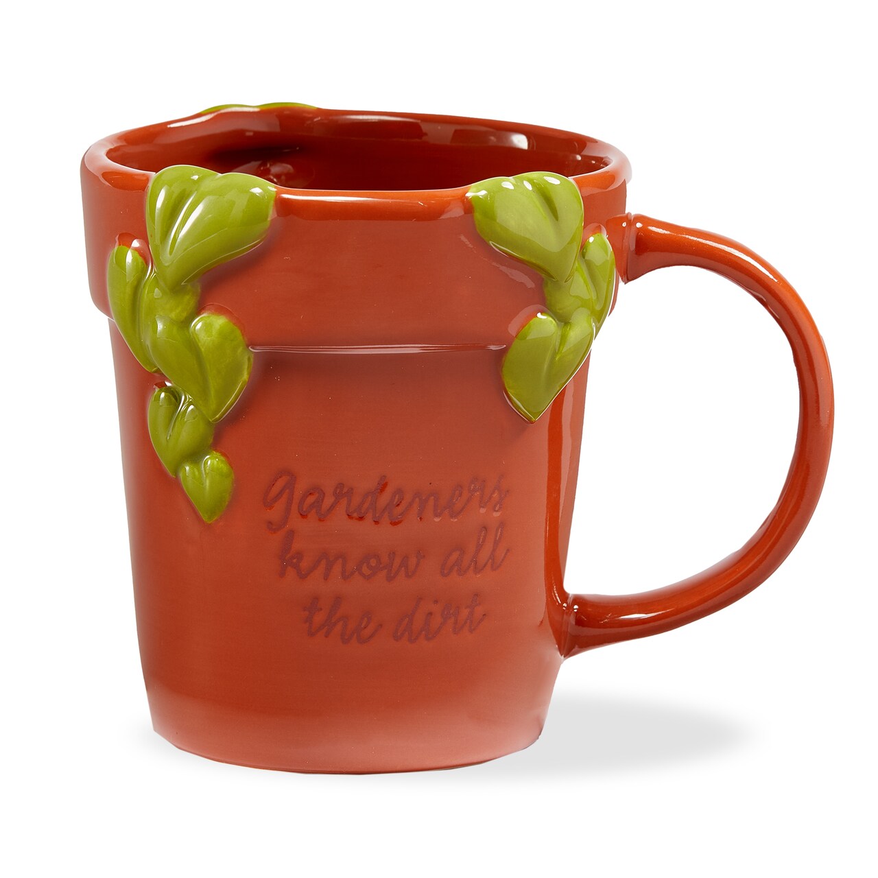 Gardeners Know All The Dirt Mug - Dishwasher Safe Drinkware for Everyday Use, 5.49" L x 3.97" W x 4.35" H
